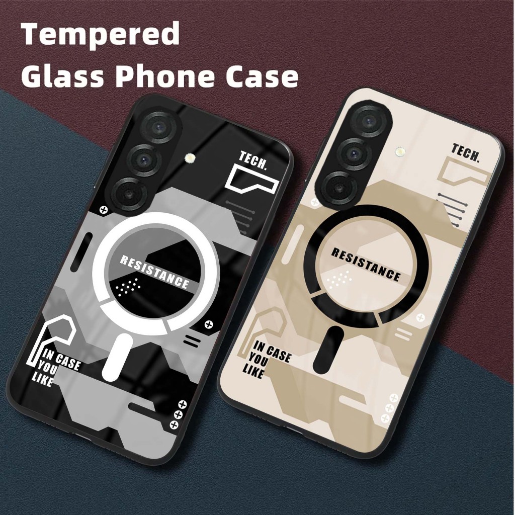 GK65 Case Handphone Samsung A26 A36 A56 - Casing Handphone Samsung A26 A36 A56 - Softcase Glass Sams