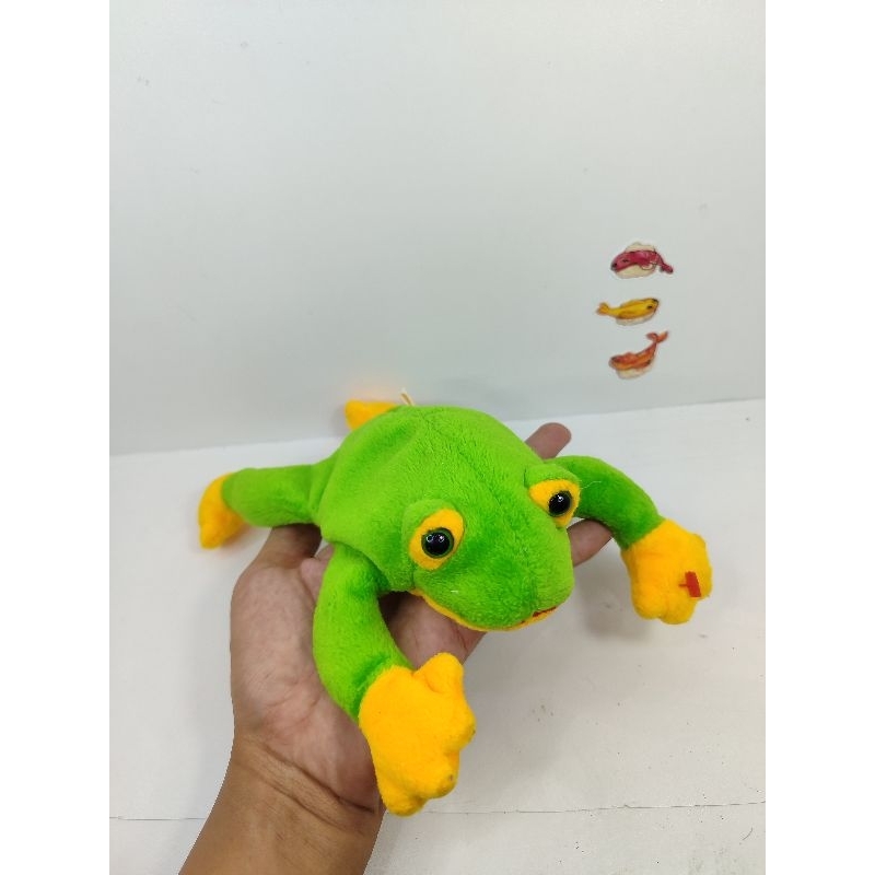boneka kodok ty beanie original