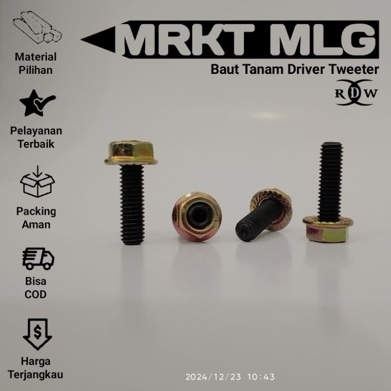 baut driver tweeter rdw