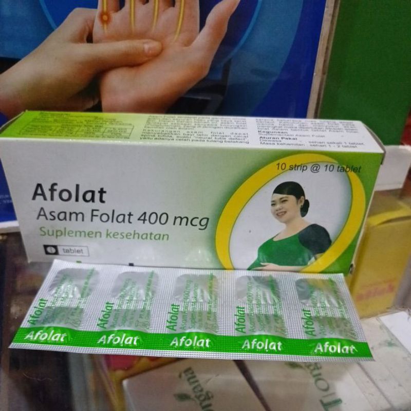 Afolat 400mcg 10 Tablet