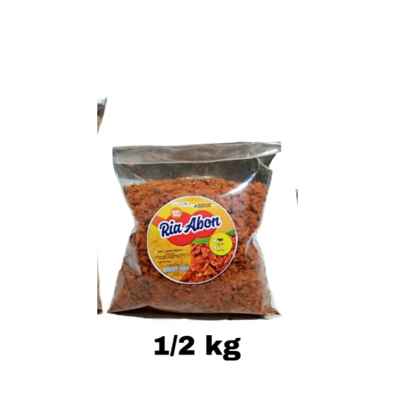 

ABON AYAM ASLI TANPA CAMPURAN 1/2KG