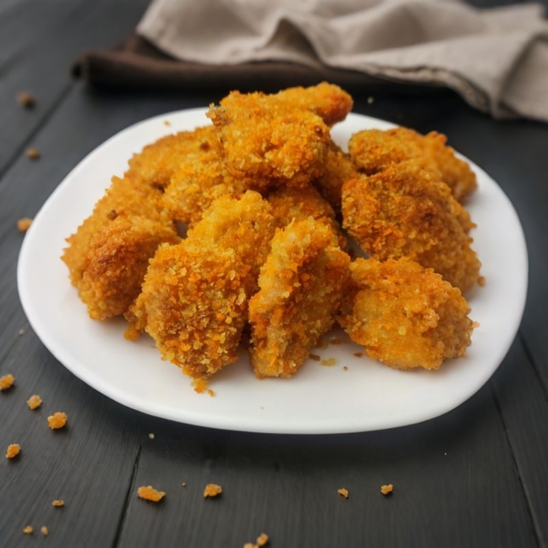 

Chicken Nugget Baby Non MSG Tanpa Pengawet Tanpa Perisa Ayam Sintetik Dengan Himalayan Salt KHUSU INSTANT BANDUNG
