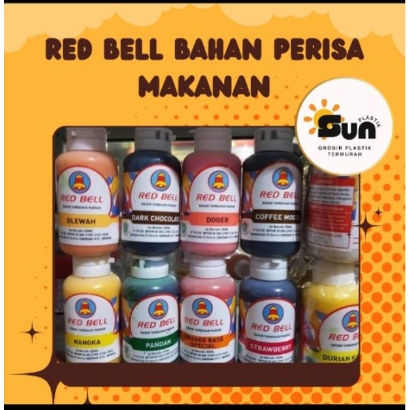 

Red Bell Bahan Perisa Tambahan Pasta Makanan 55 ml | Perisa Makanan