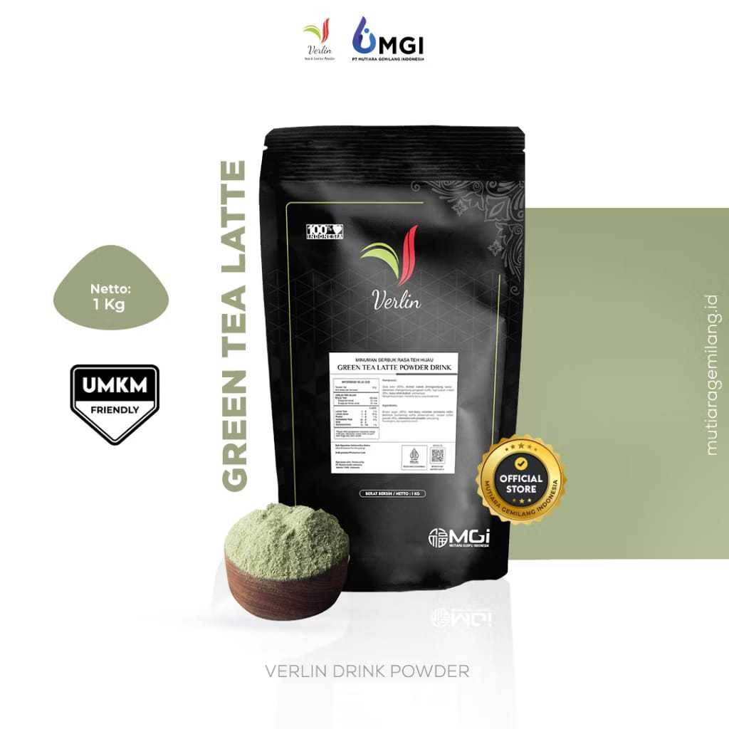 

Bubuk Minuman Verlin Green Tea Latte