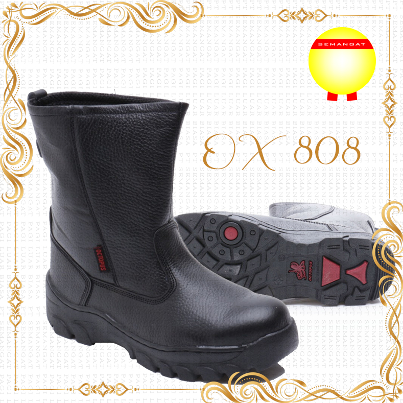 Sepatu Safety Octopus OX 808 Original 100000000000%