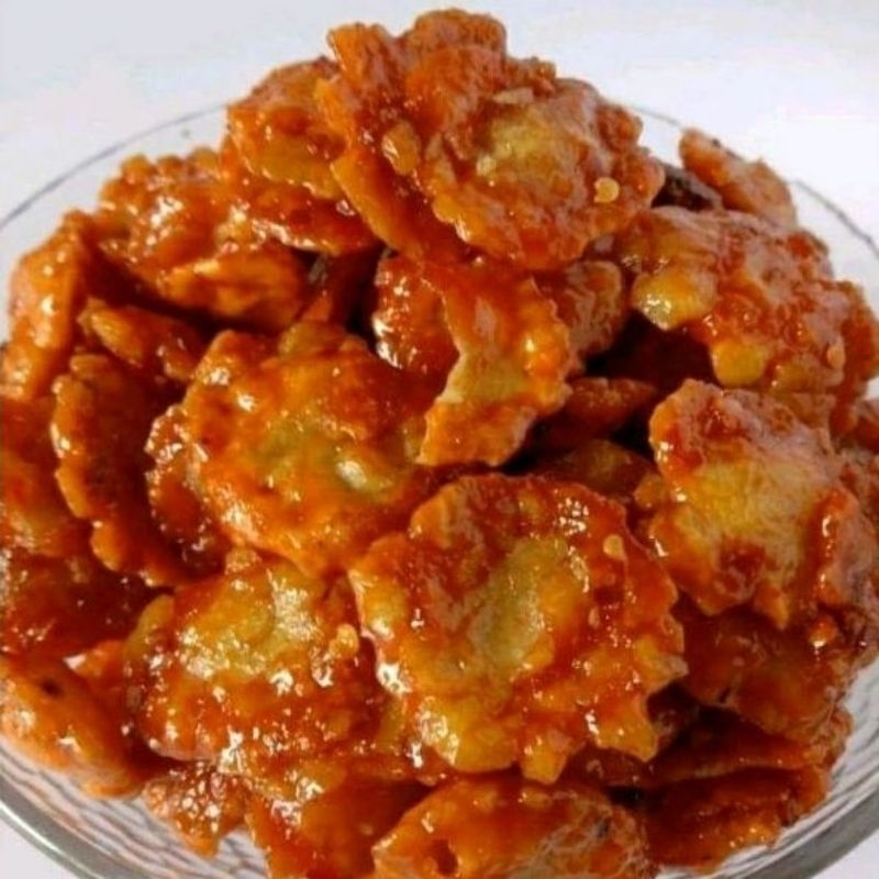 

Emping Klethuk Pedas Manis 500gr | Emping Melinjo Khas Limpung