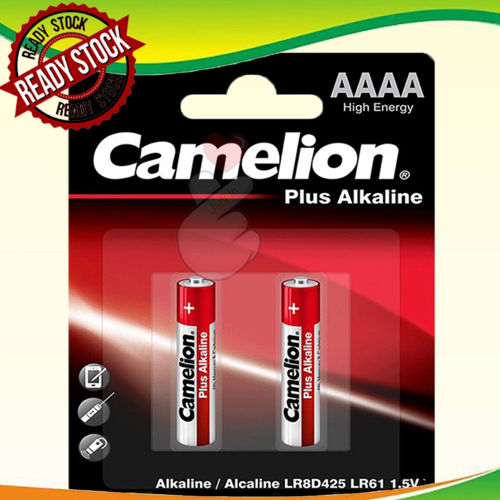 Camelion Baterai Alkaline AAAA BP2 - LR61 - A4 | Baterai SIze AAAA