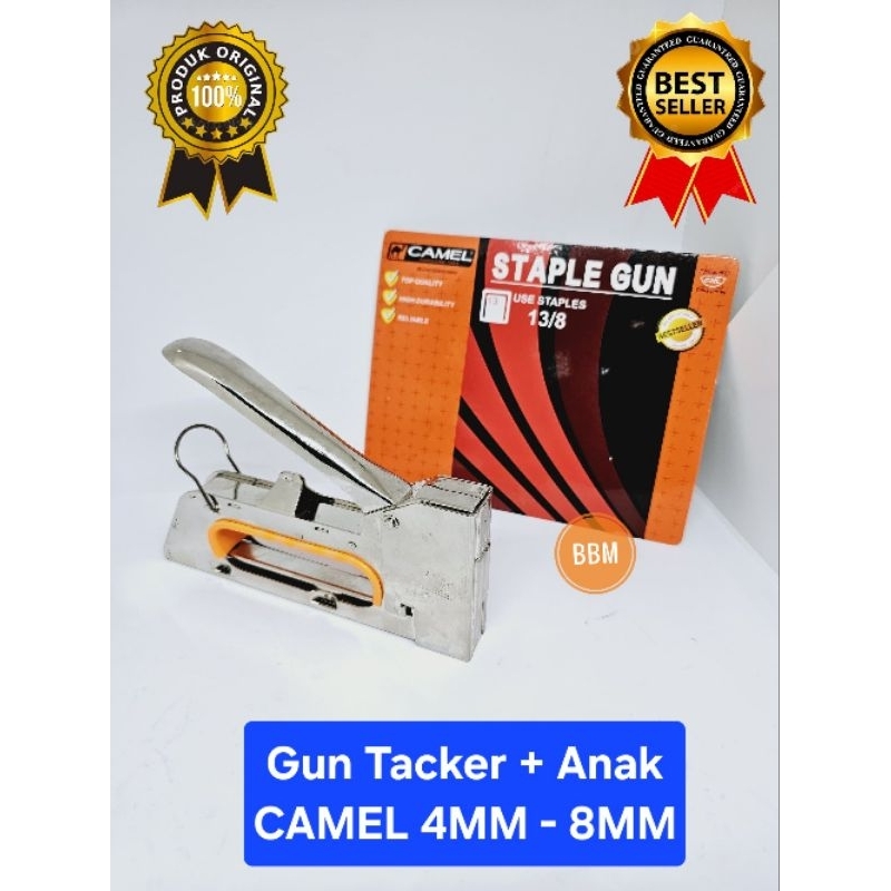 

Stapler / Staples / Staple / Hekter Gun / Hekter Tembak Camel Besi Rapid R23