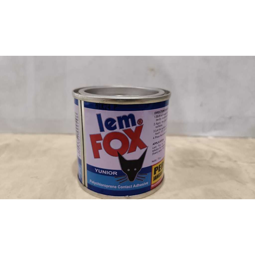 Lem Fox Yunior 70 Gr Kaleng Biru