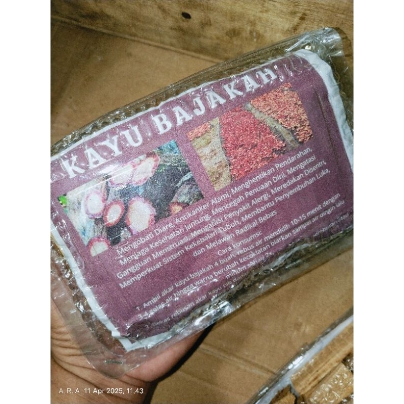 

Kayu Bajakah khas Kalsel