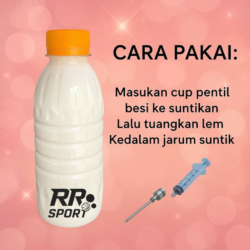 Lem Perekat/ Lem Latex Buat Revarasi Bola/Lem Bola