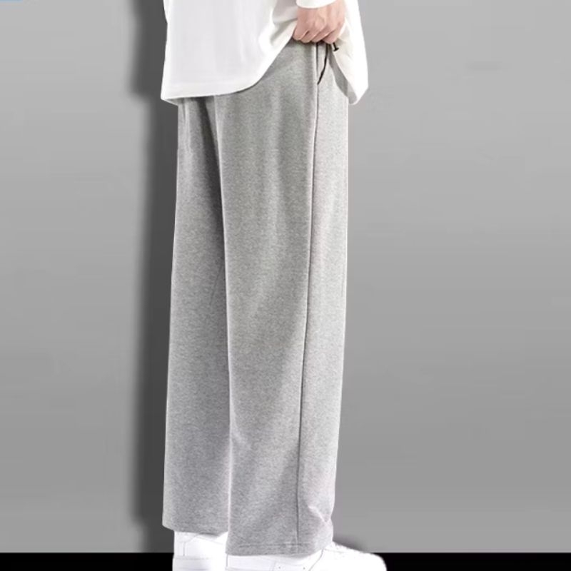 Celana Sweatpants Baggy Pria | Celana Loose Pants Panjang Pria | Celana Casual Koran Style Cowok