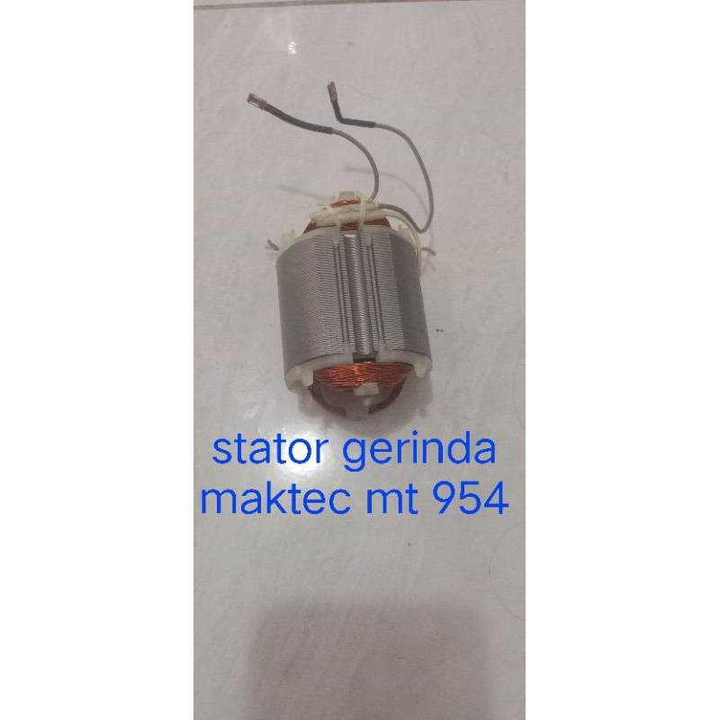 stator mesin gerinda maktec mt 954 dca
