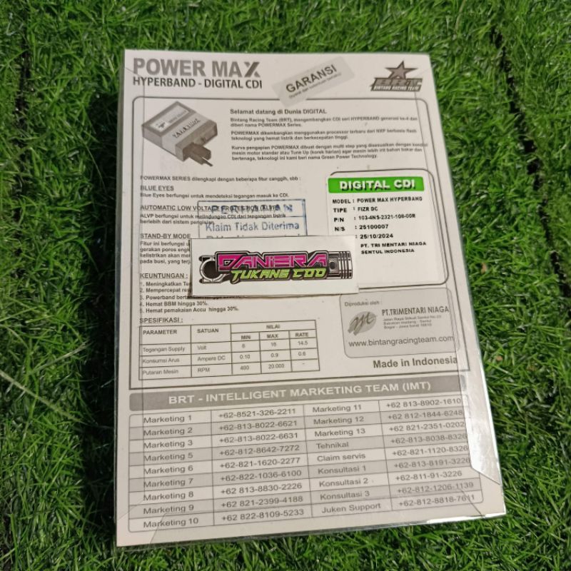 CDI BRT POWERMAX HYPERBAND FIZR DC