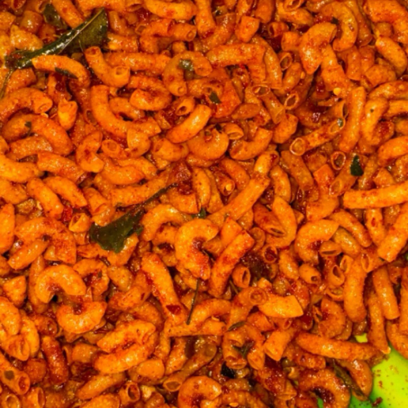 

KANGSNACKS Makaroni crispy 100gr - 1kg Pedas & Original Daun Jeruk Cemilan Makanan Pedas