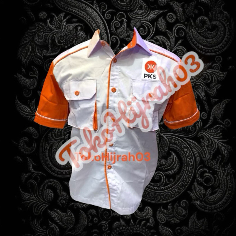 SERAGAM PKS LENGAN PENDEK TERBARU KEMEJA PKS BAJU PKS MODEL TERBARU