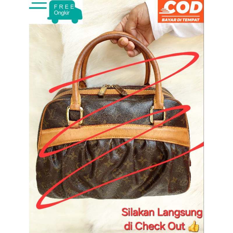 Tas Wanita Mizzi Tote Bag Resleting Handbag Kulit Asli Coklat