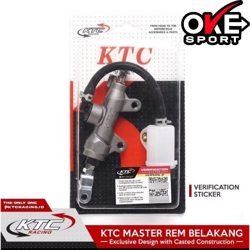 Tonjokan Rem Master Rem Belakang Universal Ktc Kitaco Ninja Tuas Rem