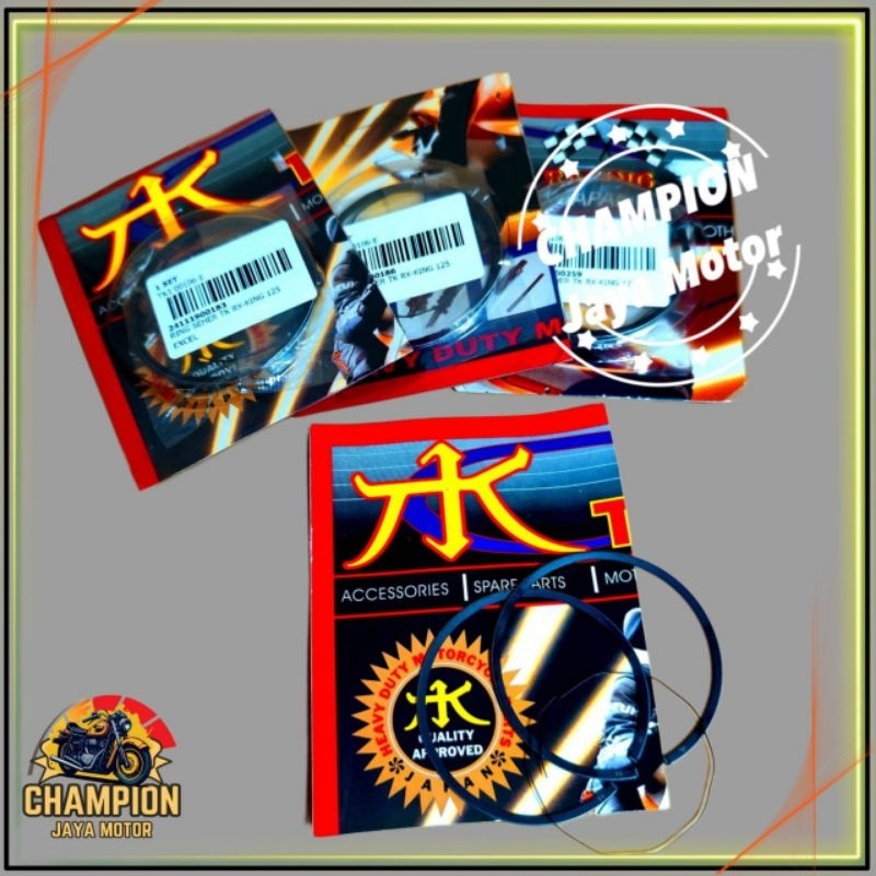 Ring Seher TK Racing RX King Ukuran Standar 025 050 075 100 125 150 175 200 Ring Piston RX King Orig
