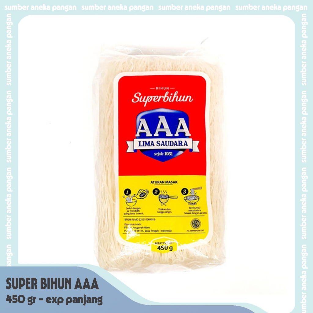 

Super Bihun AAA Lima Saudara 450grm