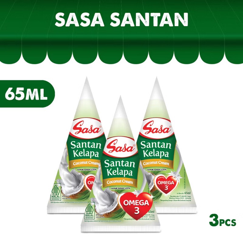 (65ml) santan sasa,santan kental