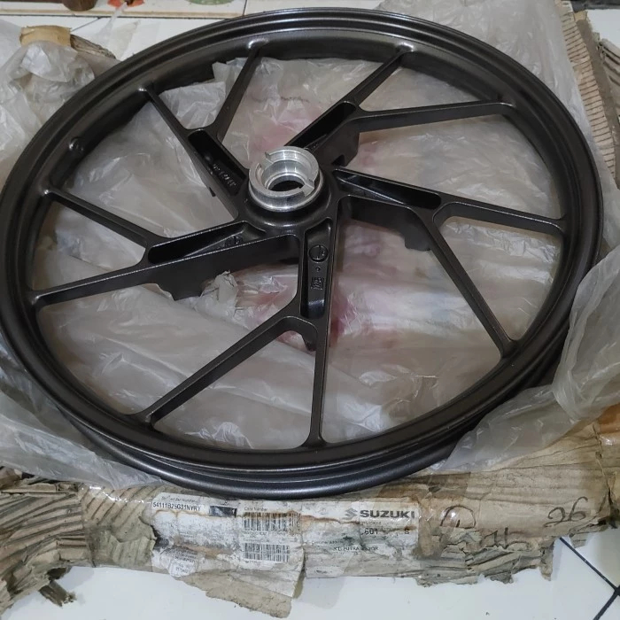Velg depan Shogun New 125 NR / RR / SP FL FL 54111B25G31NYRY sub 54111B25G30NX0L / 54111B25G30N000