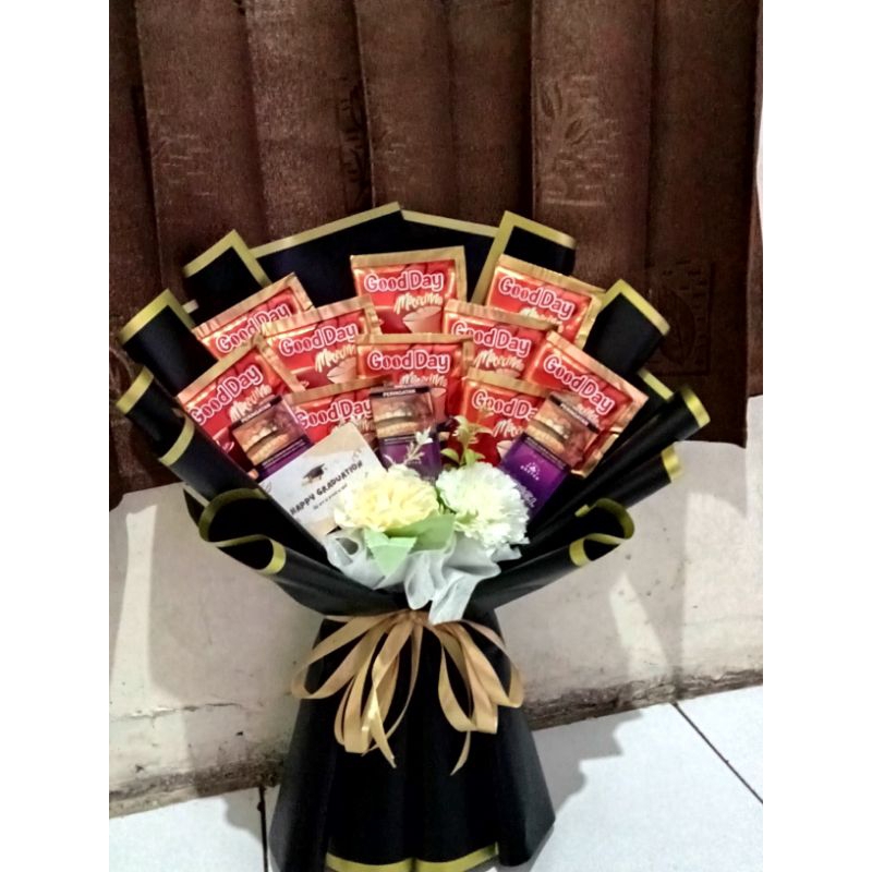 

{coffie}bouquet coffie gooday /roko kosongan/kado anniversary/hadiah