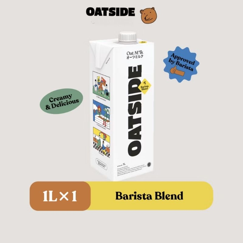 

OATSIDE Oat Milk Barista Blend 1 Liter