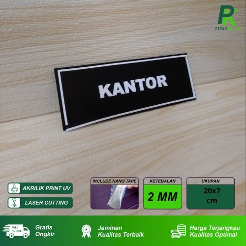 

Sign Kantor Akrilik Huruf Timbul