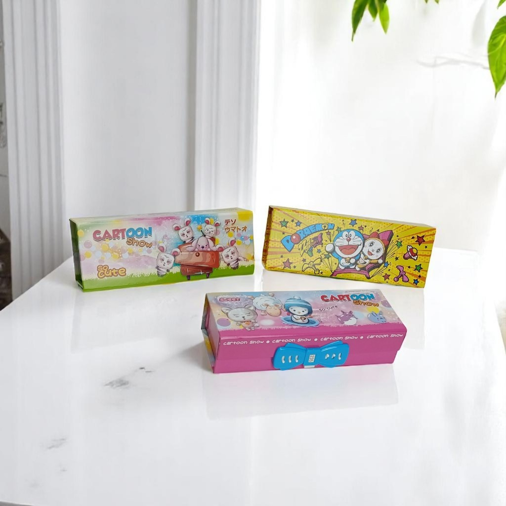 

Kotak Pensil PIN PASSCODE alat tulis/pencil stationery case dengan kunci pin pasword passcode