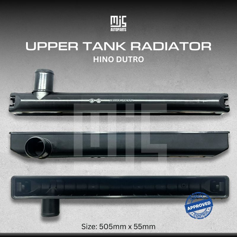 Upper Tank Radiator Hino Dutro