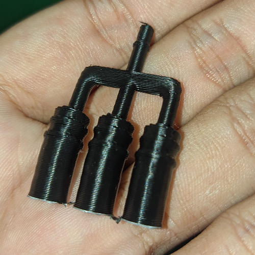 Miniatur Knalpot V1 Dan V2 Bus Basuri Murah Bahan PLA+/PETG