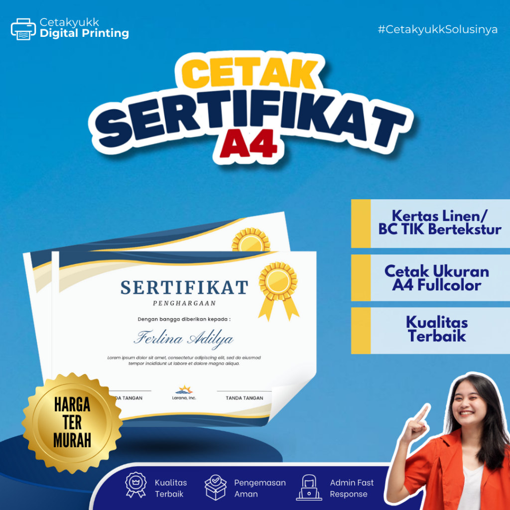 

CETAK SERTIFIKAT UKURAN A4