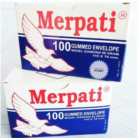 

[PAK] AMPLOP KONDANGAN / KECIL - MERPATI VISIT - 80 GRAM LEM - 100 AMPLOP