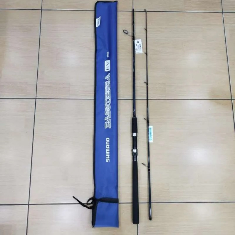 Joran Pancing Kuat Shimano Bassterra EV Rod Joran Pancing Empang Kolam Danau Sungai - EV S80MH