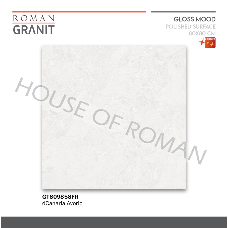 ROMAN GRANIT dCanaria Avorio 80x80 GT809858FR ROMAN GRANIT