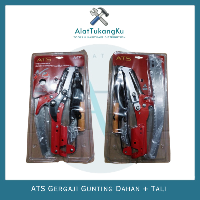 ATS Alat Potong Dahan / Gunting Dahan + Tali Multifungsi / Gunting Rambutan / Gunting Dahan Tinggi T