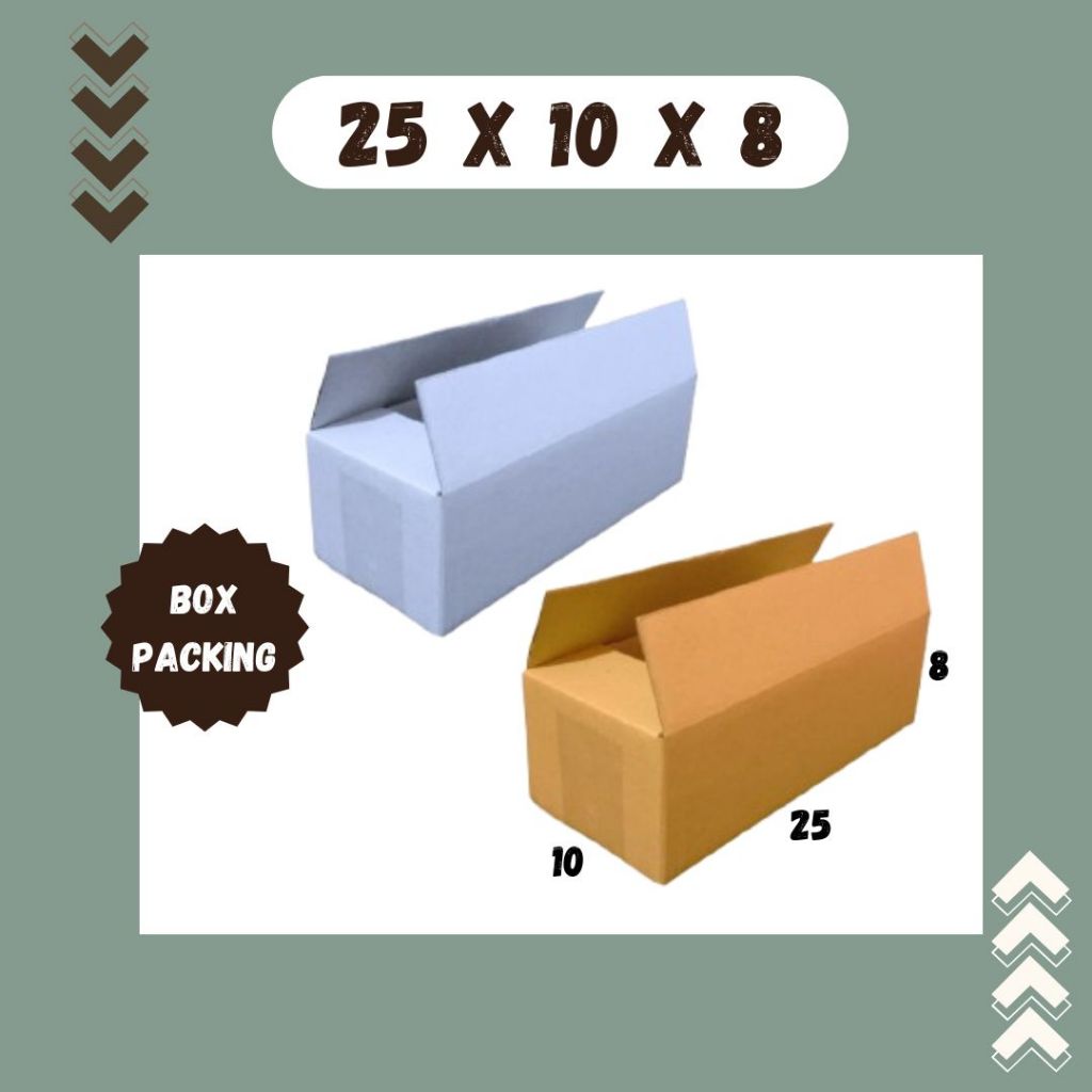 

Kardus 25x10x8 Box Packing A1 Karton Dus Jamu Kotak Olshop Kemasan Souvenir Sparepart Obat Madu Mainan