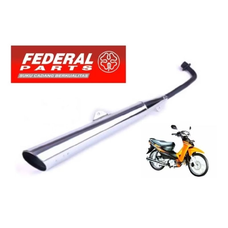 Knalpot Supra Fit New Fit New ori federal FP-18350-KTL-2100