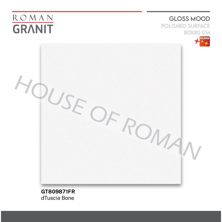 ROMAN GRANIT dTuscia Bone 80x80 GT809871FR ROMAN GRANIT