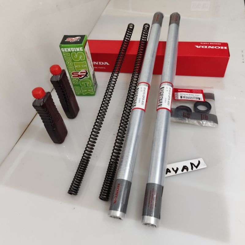 Shock depan GL 100 shock depan GL 100 lengkap silsok+olisok+persok