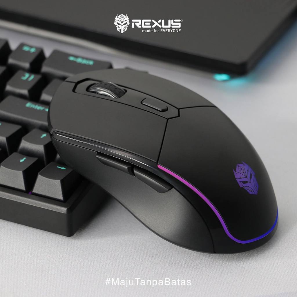 Mouse Rexus SH10 Xierra Wireless Gaming Rechargeable Lightweight