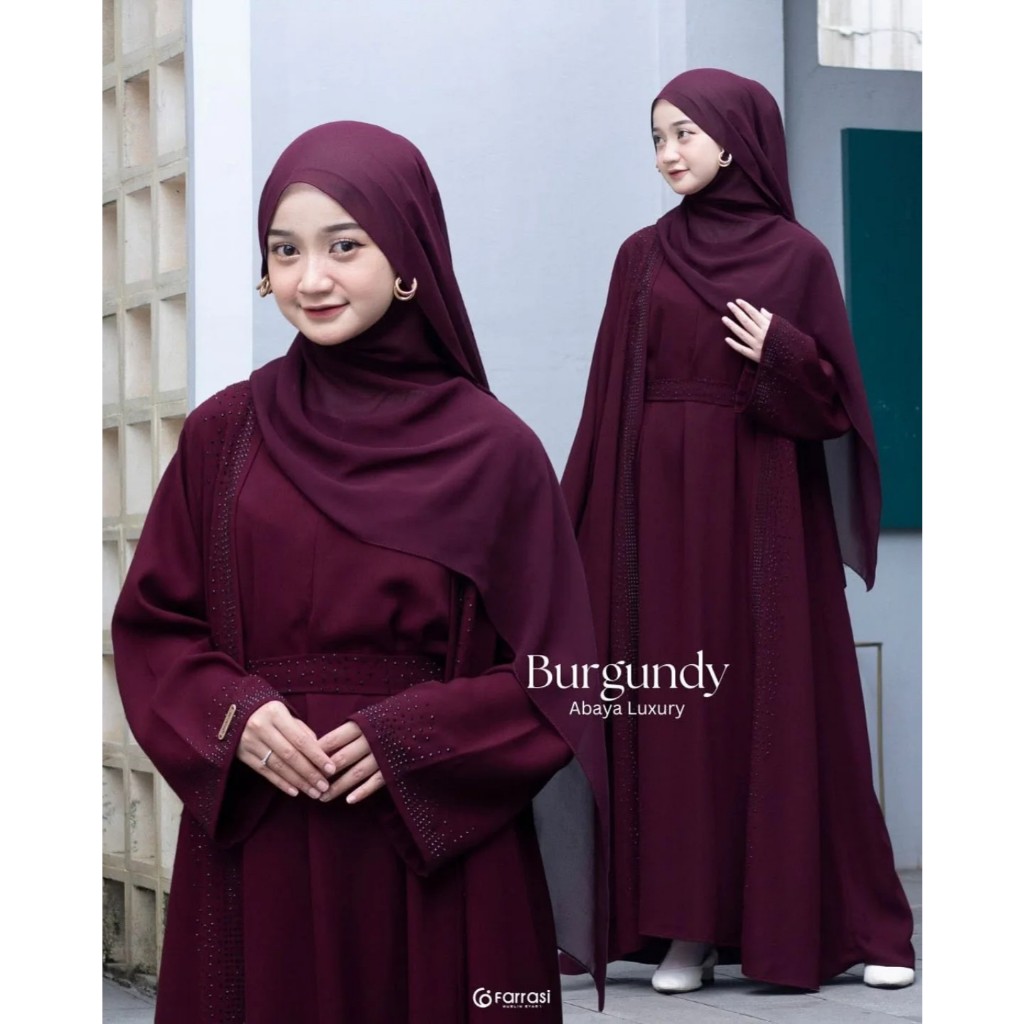luxury abaya/gamis syari anak perempuan lebaran 2025 model terbaru/abaya anak perempuan tanggung usi