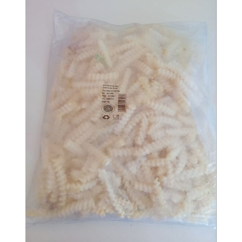 

kentang goreng beku / frozen crinkle cut 500gr 1kg 2kg halal murah bandung