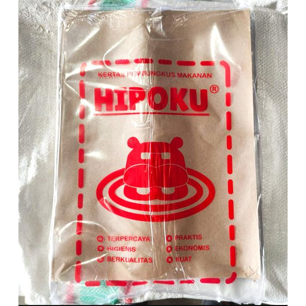 Kertas Makan Minyak Bulat dan Kotak HIPOKU