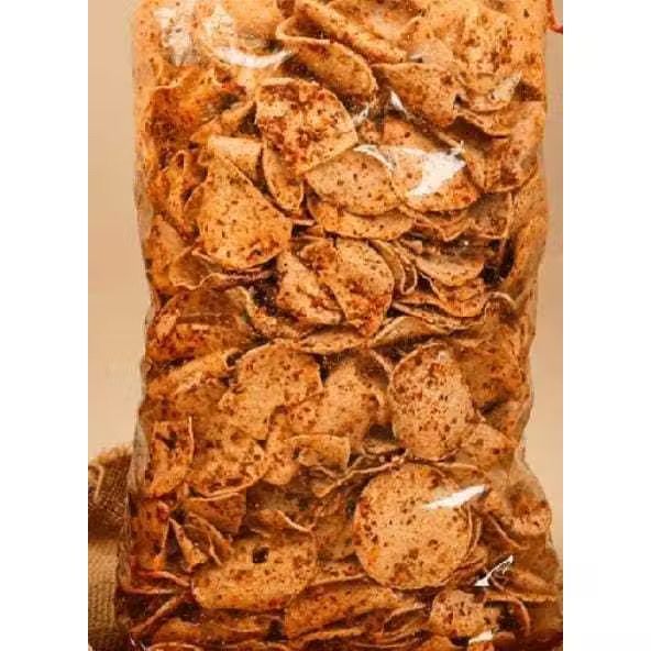 

Basreng Koin Pedas jeruk 1kg bumbu melimpah