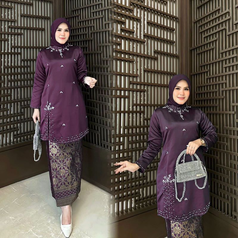 NEW ATASAN SAJA KEBAYA KURUNG PAYET  // ATASAN KEBAYA MEWAH // KEBAYA MELAYU