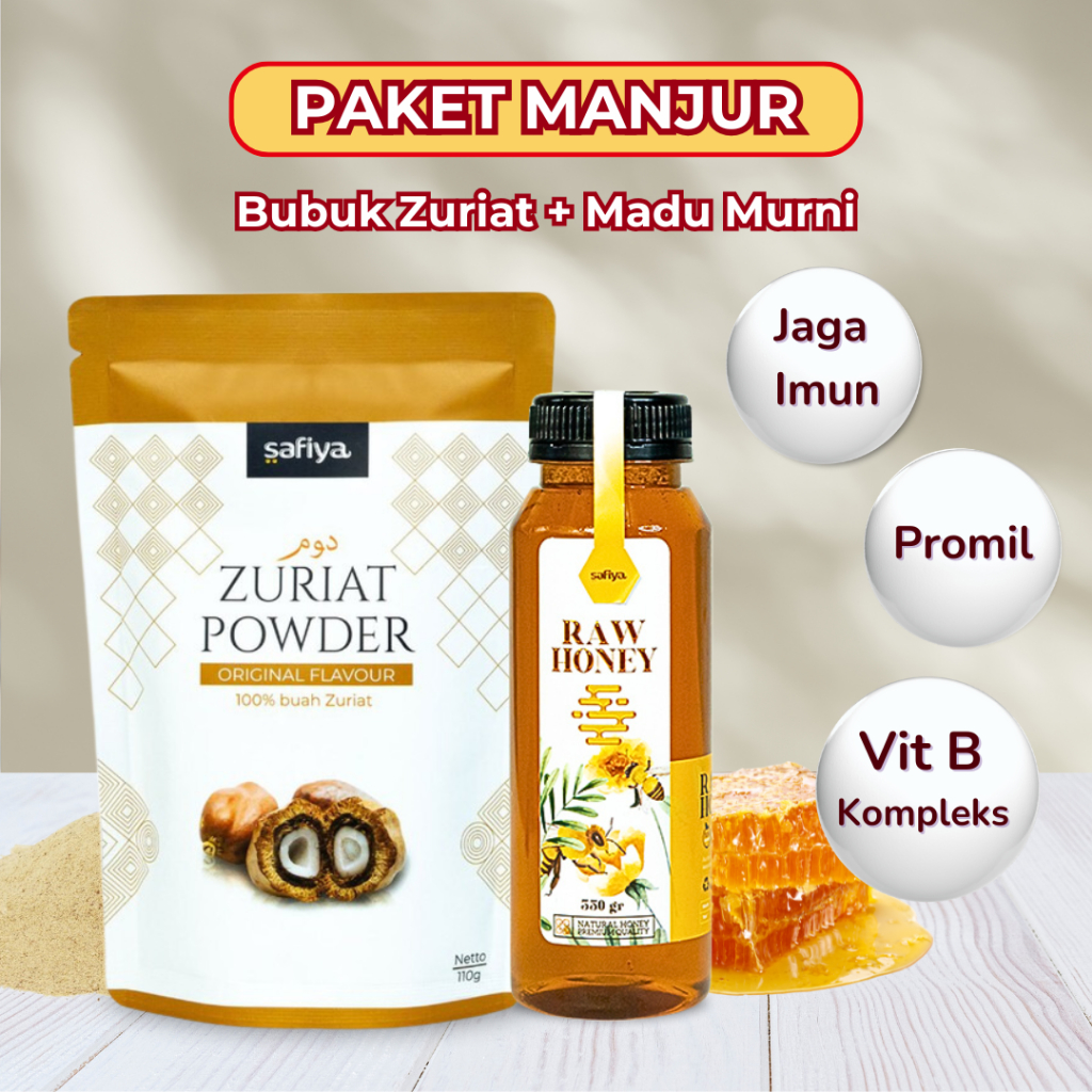 

Paket Manjur Promil - [FREE TESTPACK] Asli Bubuk Zuriat Madu Murni Madu Yaman Premium