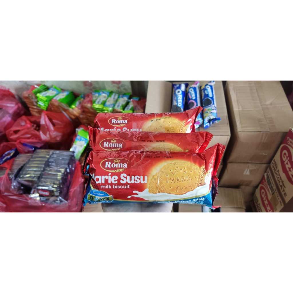 

PROMO ROMA SUSU ROLL 115 GRAM DAPAT 3 ROLL / ROMA MARIE SUSU
