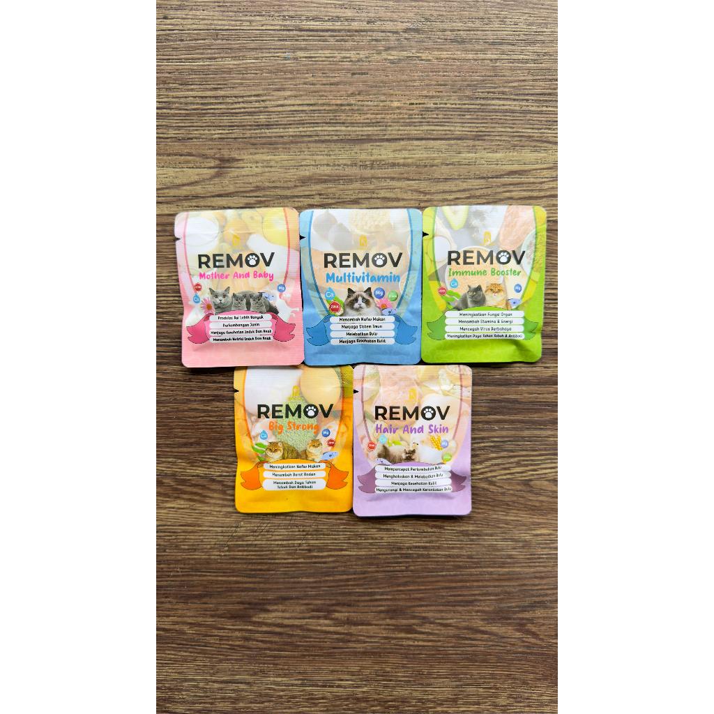 REMOV BERBAGAI JENIS VITAMIN UNTUK KUCING